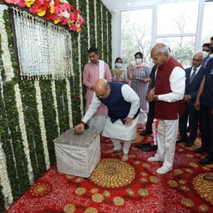 Inauguration of CHB New Office by Hon'ble Home Minister, Govt. of India on 27.03.2022